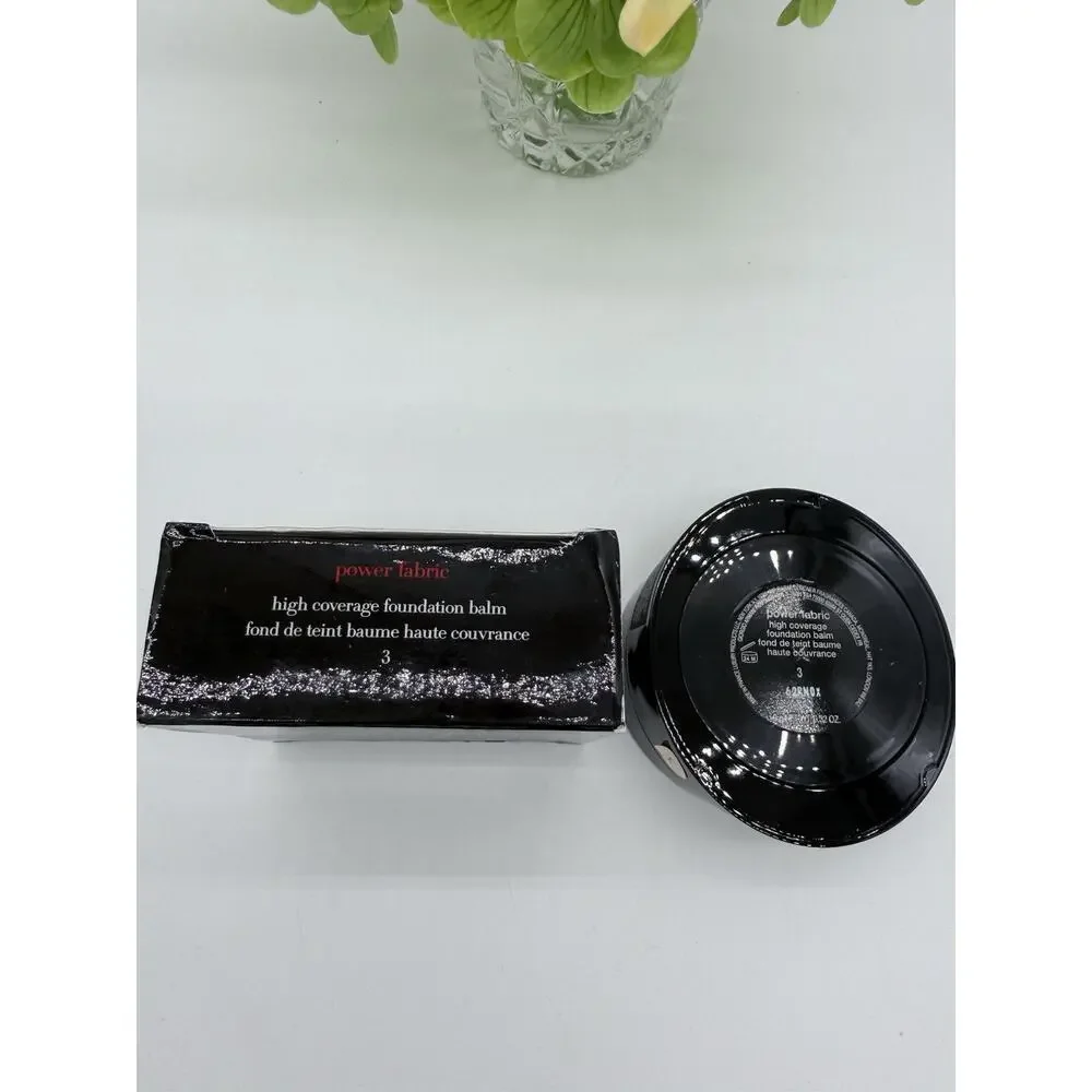 Giorgio Armani Power Fabric High Coverage Foundation Balm Shade #3 NIB